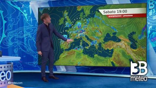 Previsioni meteo video di sabato 18 maggio sull'Italia