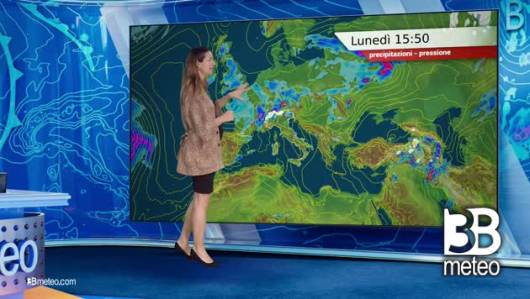 Previsioni meteo video di lunedì 06 maggio sull'Italia