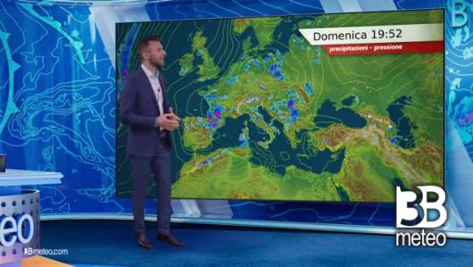 Previsioni meteo video di domenica 19 maggio sull'Italia