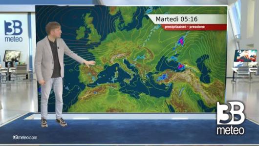Previsioni meteo video di lunedì 29 maggio sull'Italia