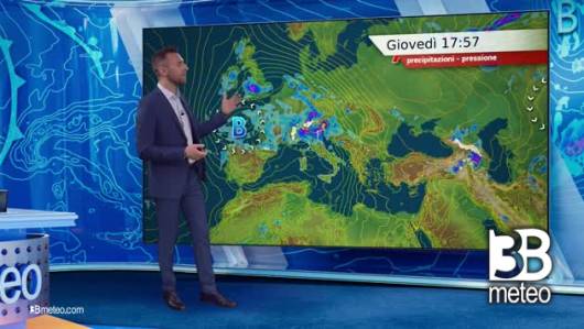 Previsioni meteo video di giovedì 16 maggio sull'Italia