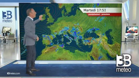 Previsioni meteo video di martedì 30 maggio sull'Italia