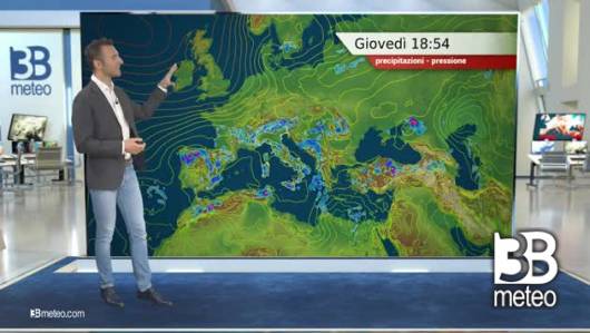 Previsioni meteo video di giovedì 01 giugno sull'Italia