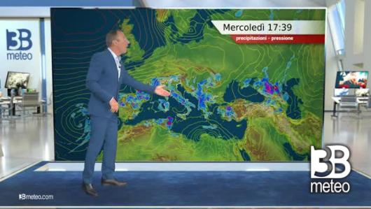 Previsioni meteo video di mercoledì 31 maggio sull'Italia