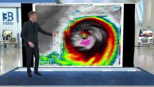 Super tifone Koinu verso Taiwan , sull'Italia caldo record per ottobre