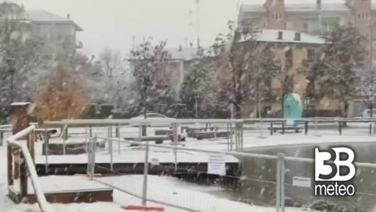 Riecco la neve sulle Alpi, evoluzione meteo per i prossimi giorni