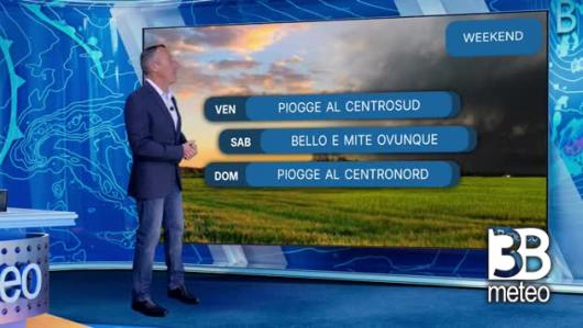 Altalena continua tra pioggia e sole anche nel weekend e settimana prossima