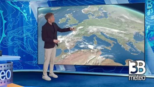 Imminente passaggio di temporali con calo termico. 1 maggio torna il sole