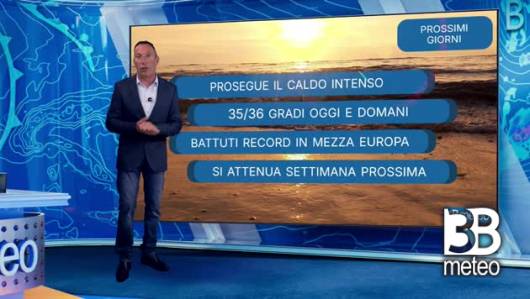 Caldo e afa in ulteriore aumento. Al Centronord si boccheggia