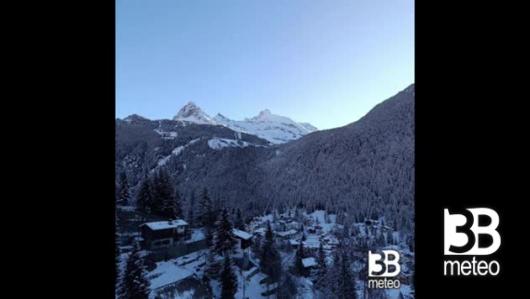 Martedì sera nuova intensa perturbazione con pioggia e neve