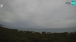 Villaplatamona, vista panoramica sul Golfo dell'Asinara, Platamona, Sorso, Sardegna - live webcam