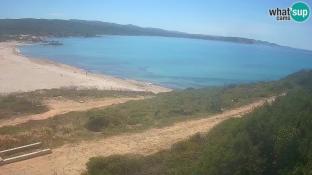 Spiaggia La Liccia webcam Rena Majore - Santa Teresa Gallura livecam Sardegna