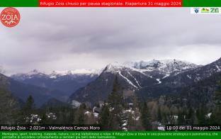 Monte Disgrazia e Ski Area Palù dal Rifugio Zoia