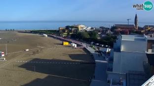 Webcam Caorle - La spiaggia di Levante - Hotel Stellamare