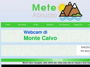 Webcam Monte Calvo