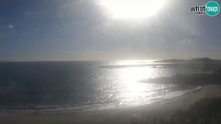 Webcam della spiaggia di Isola Rossa - Vista in diretta della meravigliosa costa della Sardegna